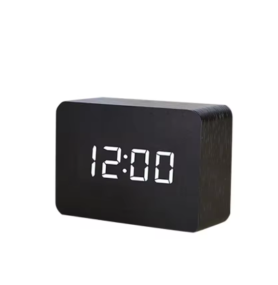 Digital Wooden Alarm Clock