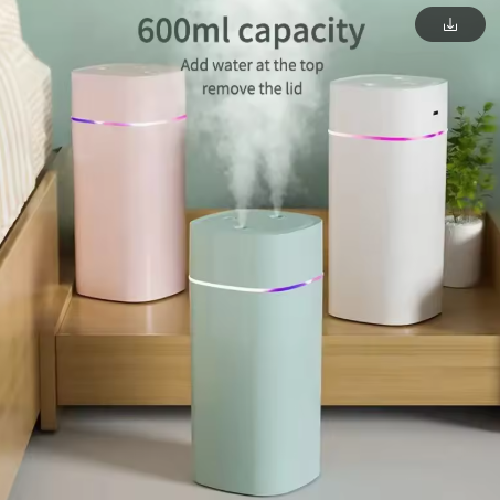 600ml Ultrasonic Humidifier