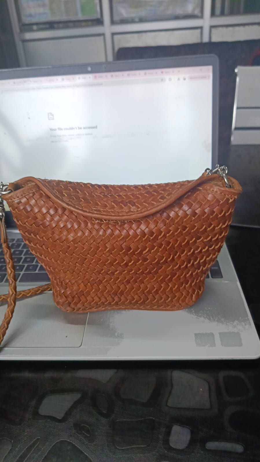 Handcrafted Woven Rattan Bag
