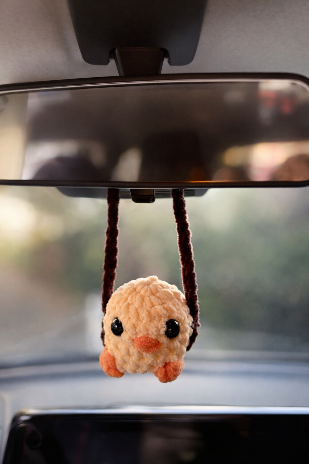 Balançoire au rétroviseur