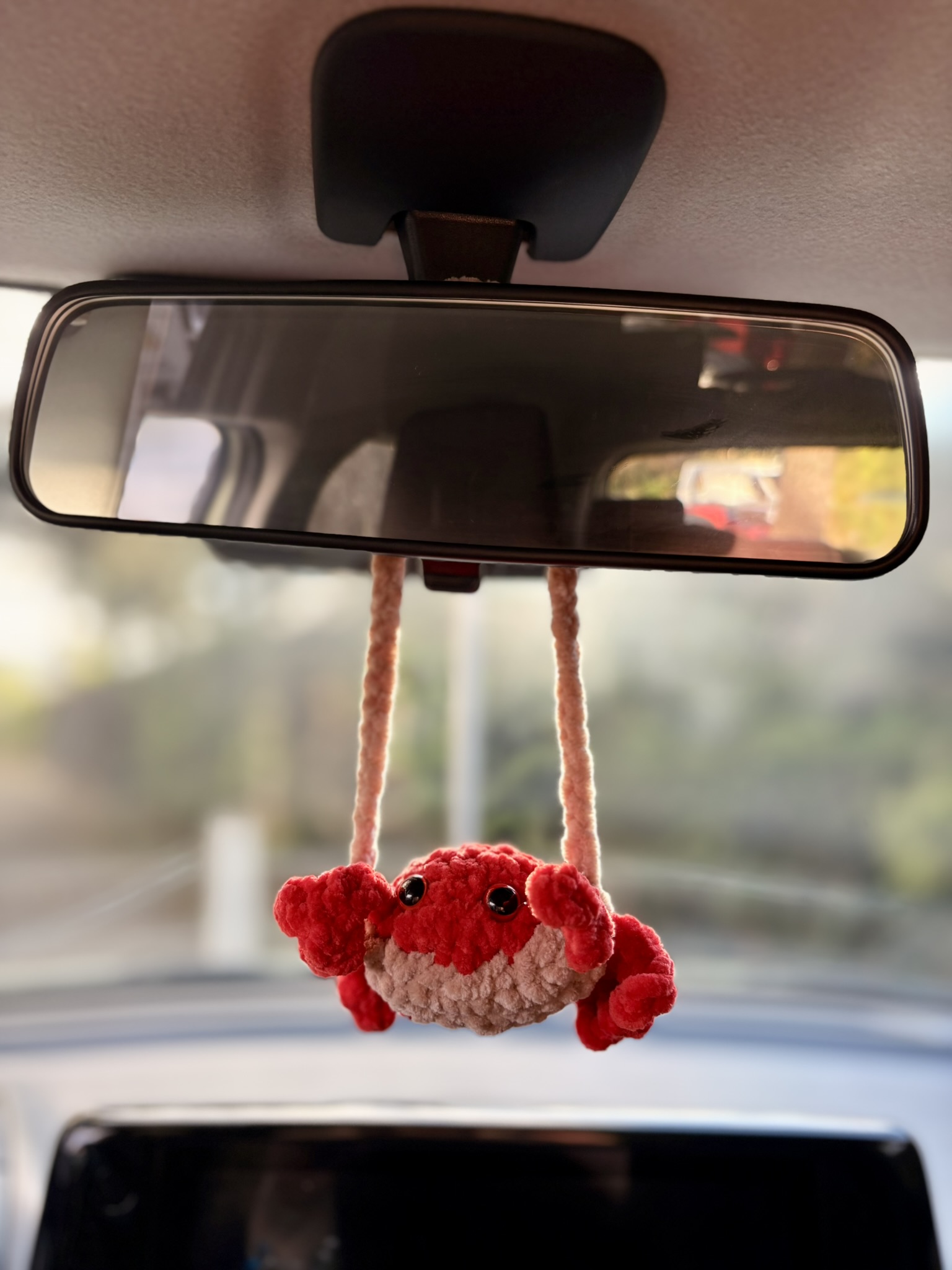 Balançoire au rétroviseur