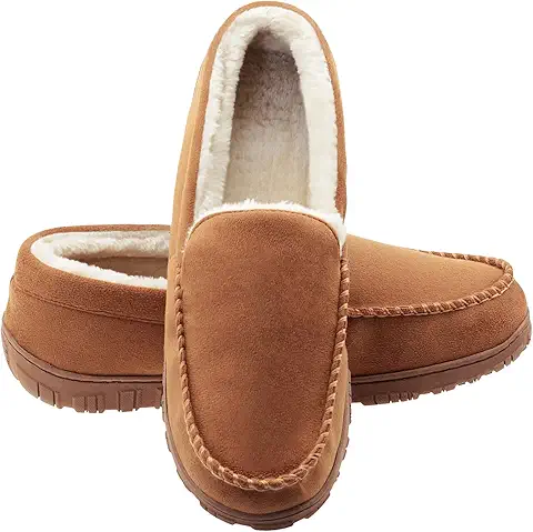 Men's Cozy Suede Slippers