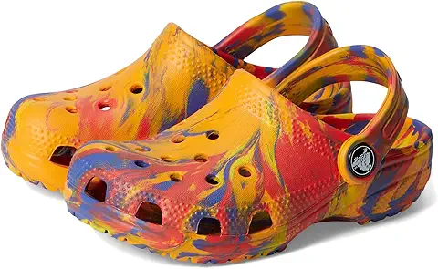 Colorful Tie-Dye Crocs