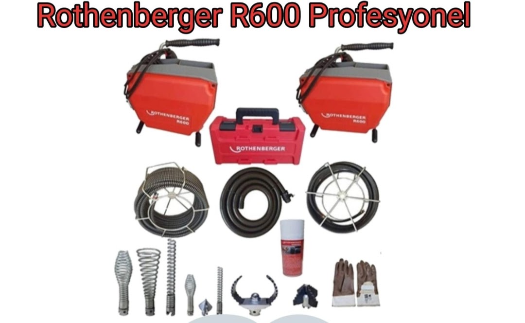 Rothenberger R600 Kanal Açma Makinesi