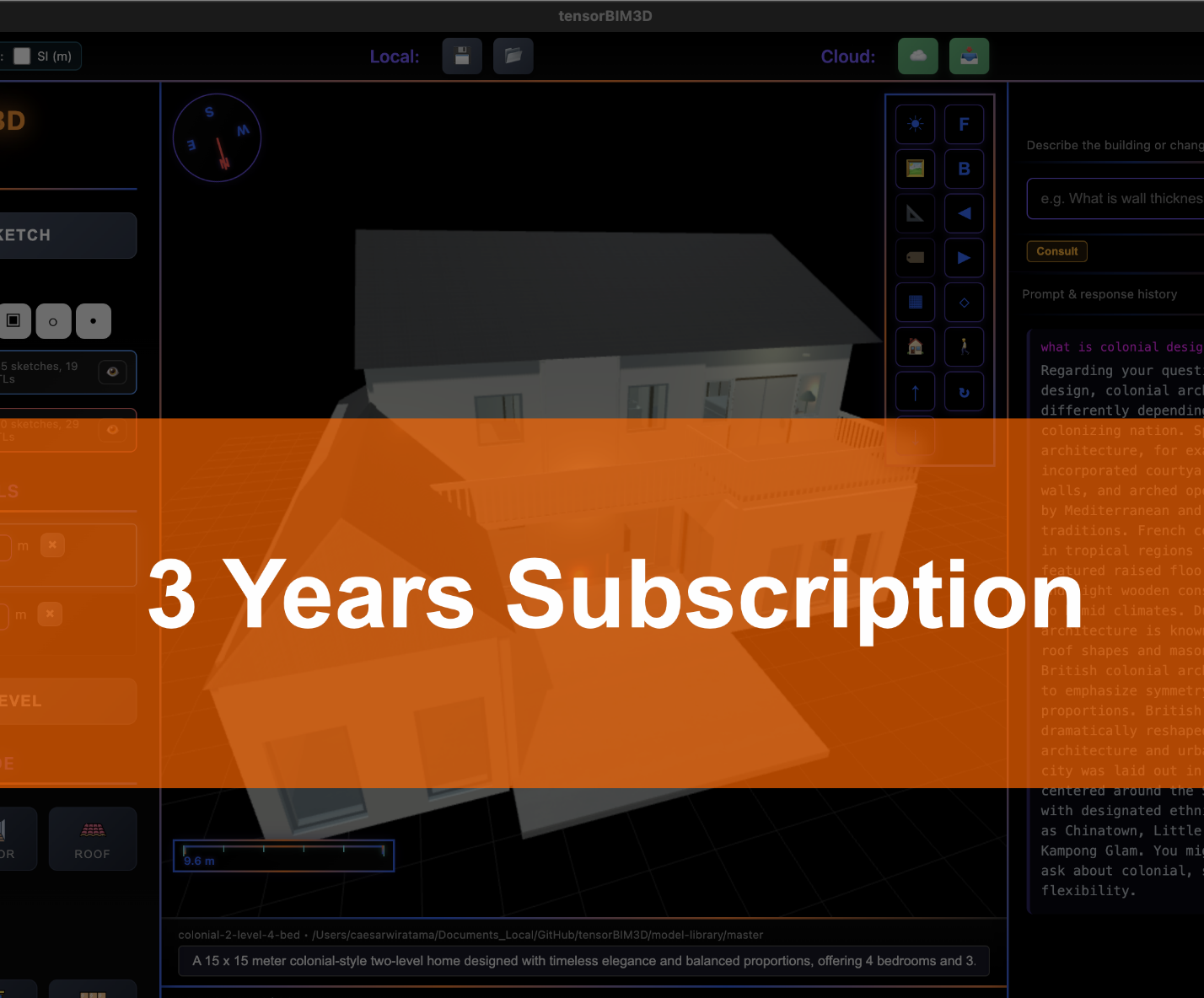 BIM3D Annual Subscription