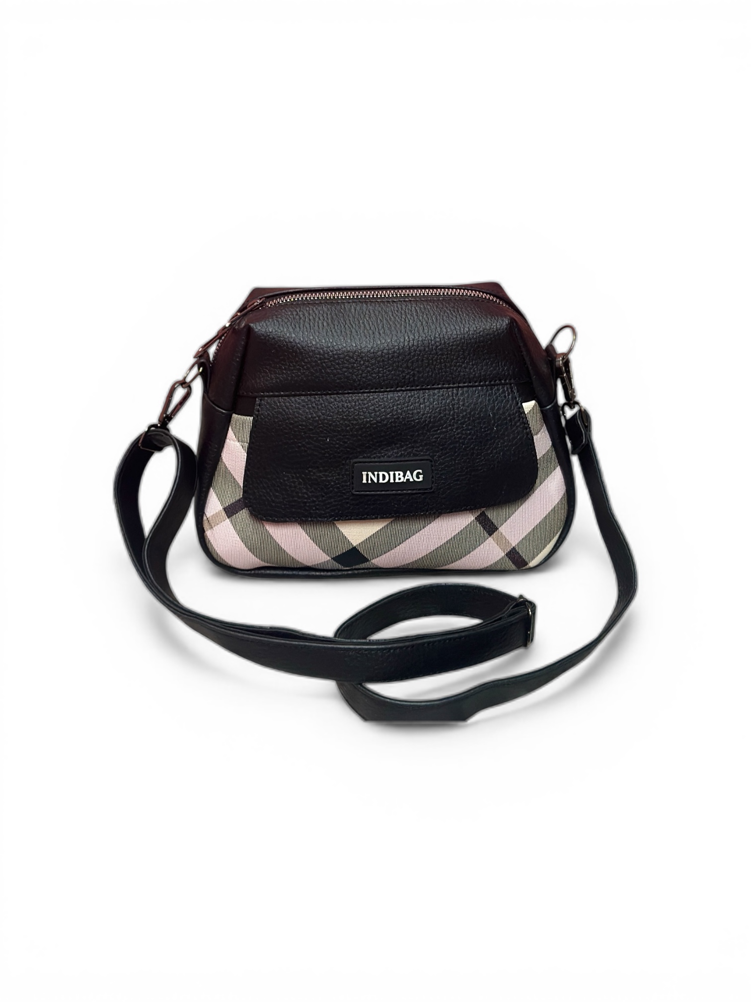 INDI 011 INDIBAG Brown Crossbody Bag