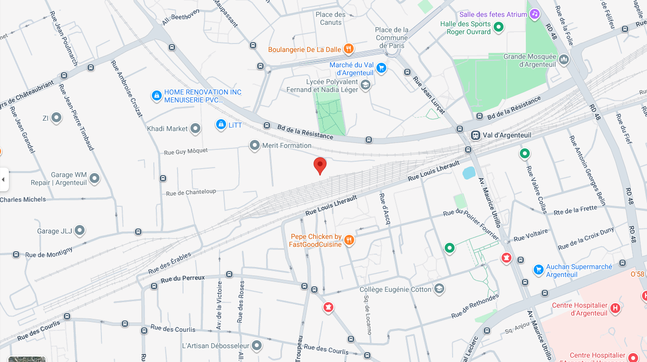 Local d’activité de 219 m² · Argenteuil 95100 · Quartier Val Nord