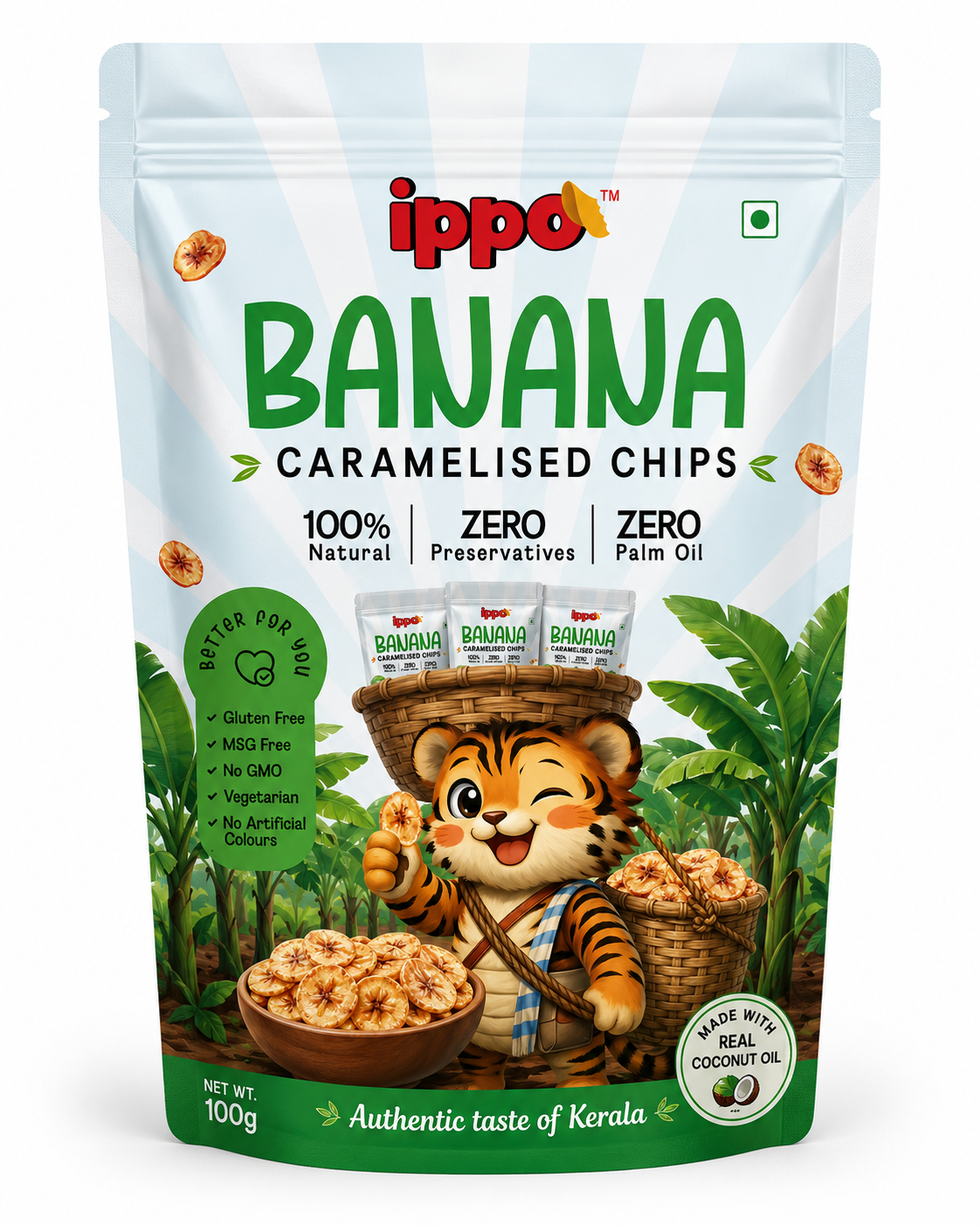 Banana Caramelised Chips