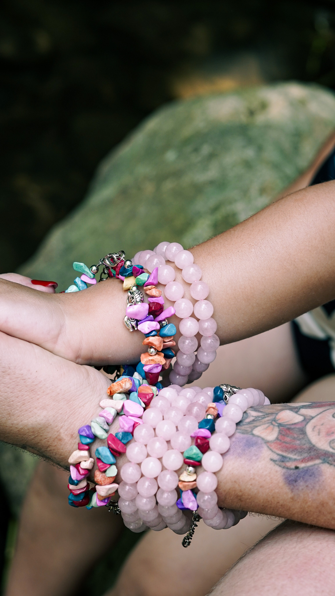 Combo com as duas pulseiras