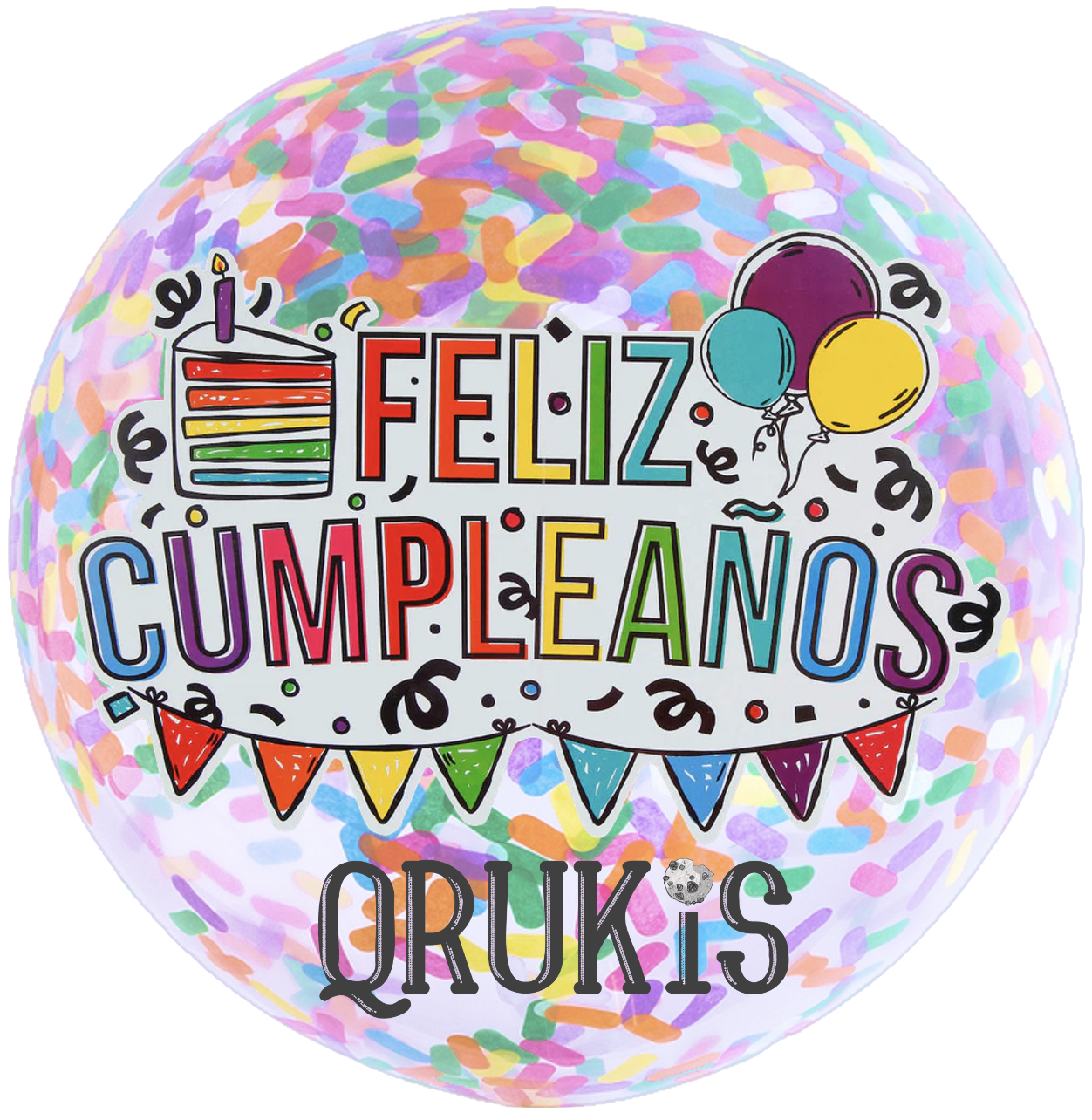 Caja CUMPLEAÑOS 12 piezas 80 grs