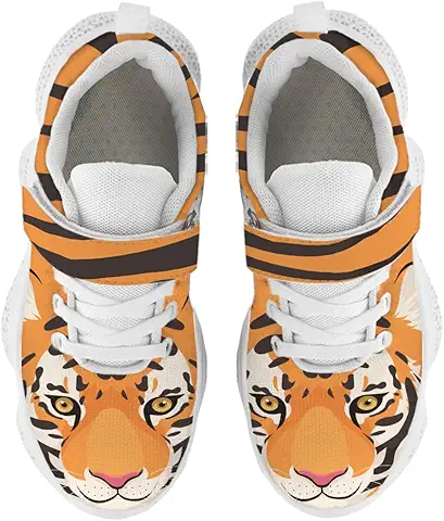Kids' Tiger Face Sneakers