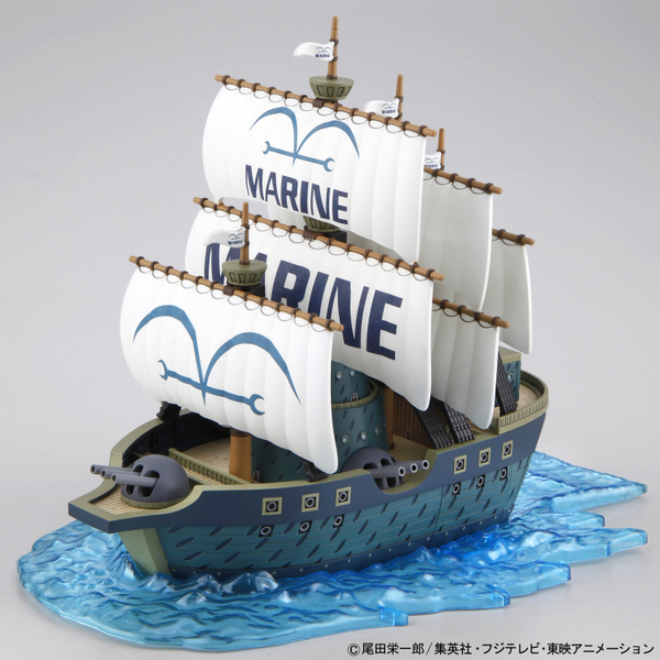 One Piece Grand Ship Collection: The Navy Warship