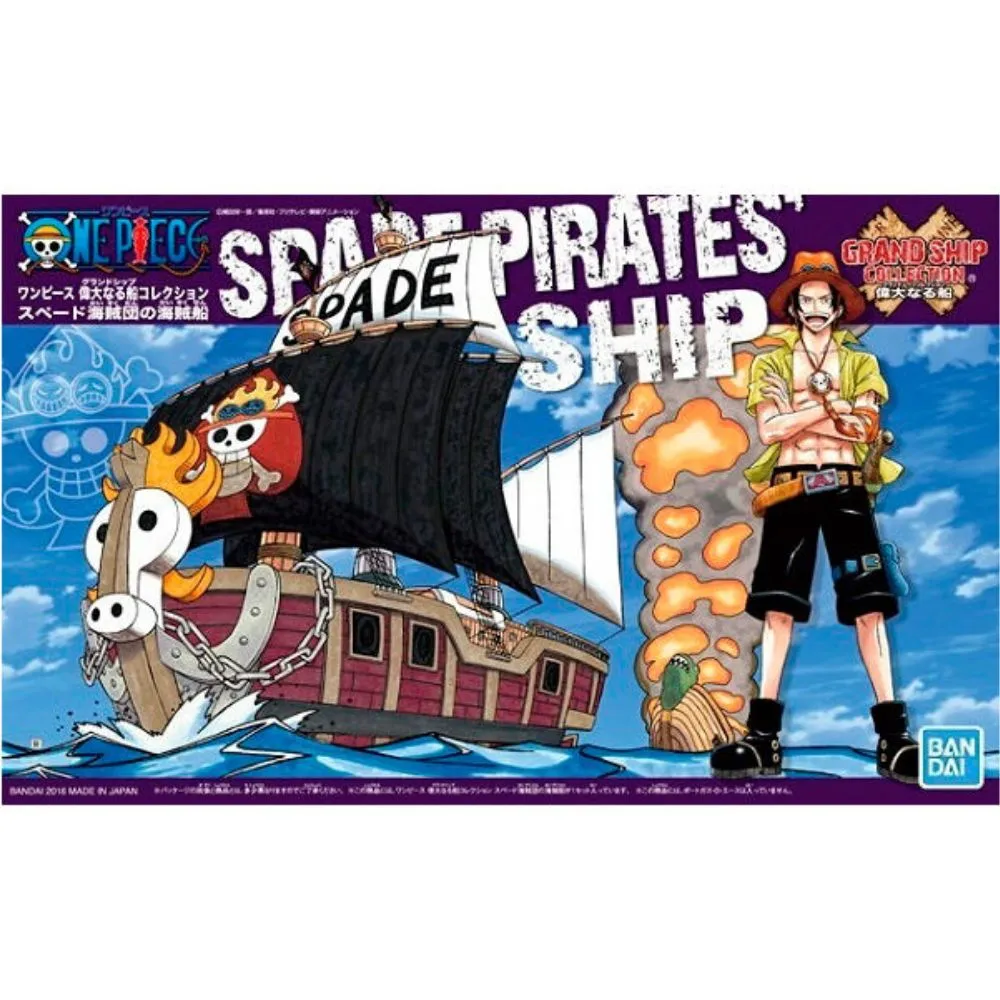 One Piece Grand Ship Collection: Spade Pirates Ship