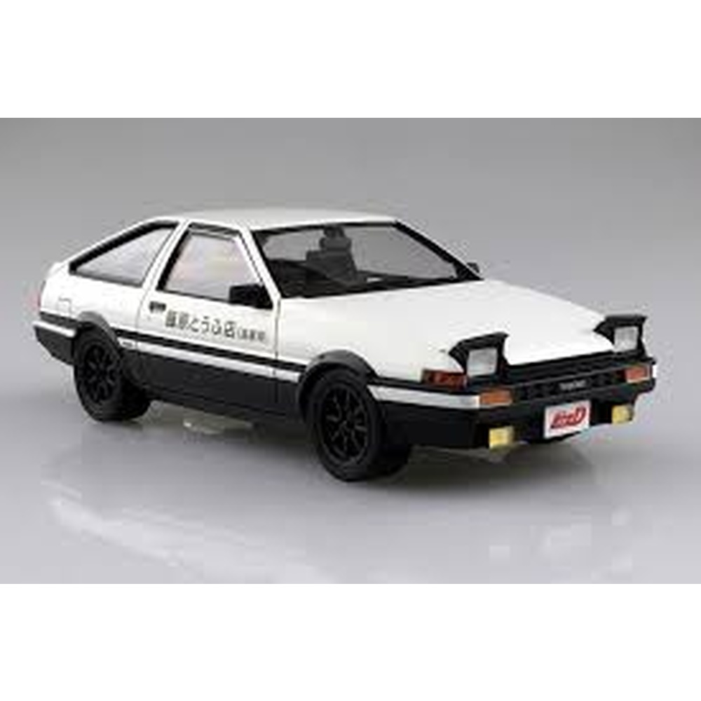 1/24 Takumi Fujiwara AE86 Trueno Project D Ver. with Driver Figure