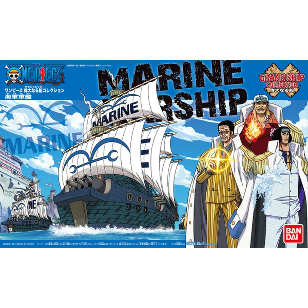 One Piece Grand Ship Collection: The Navy Warship