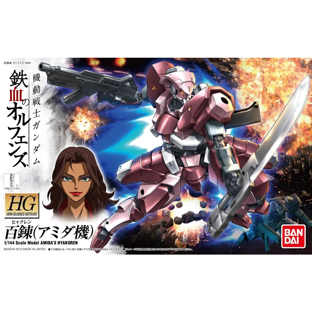 HG Hyakuren (Amida) - Gundam IBO