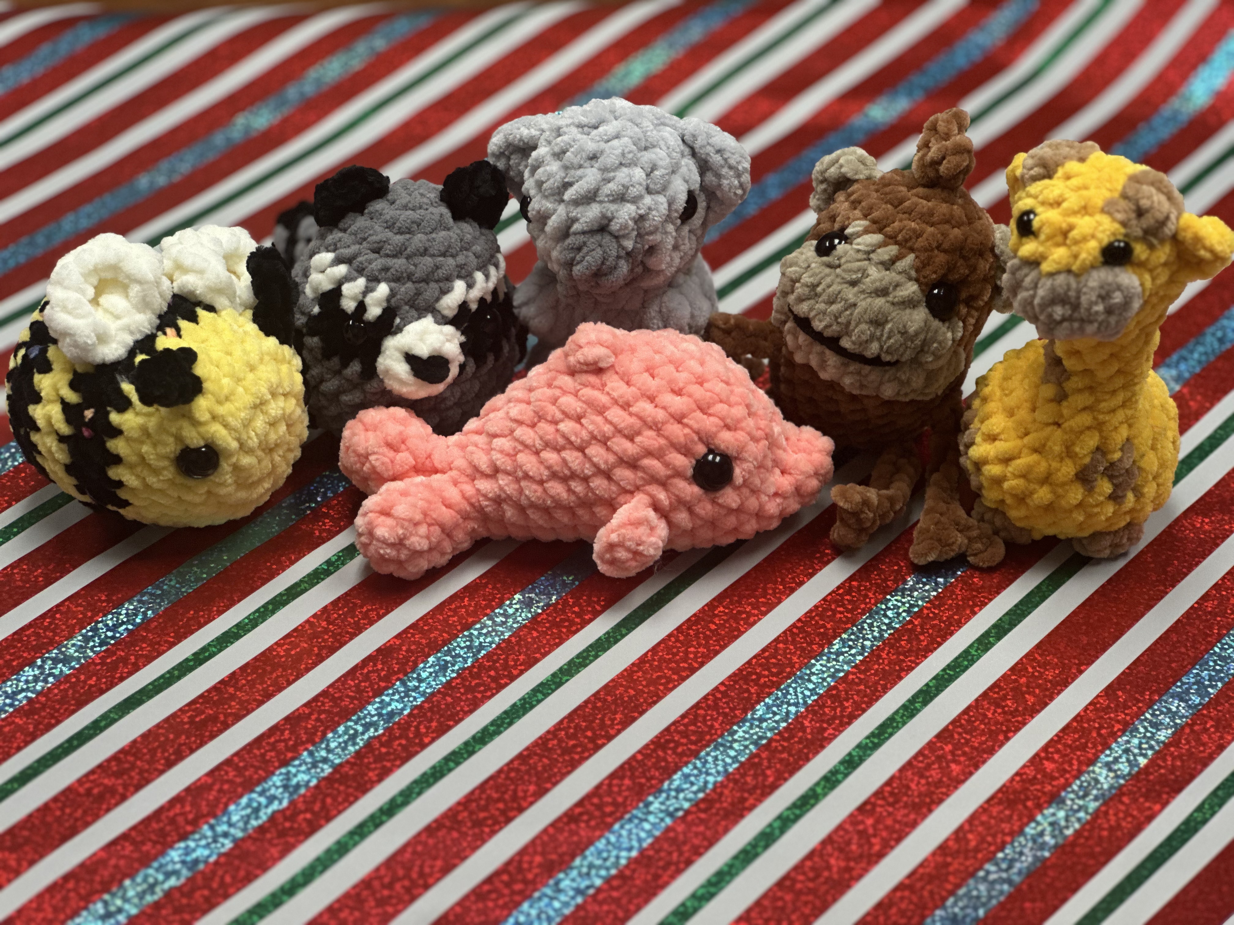 Handmade Crochet Animal Toys