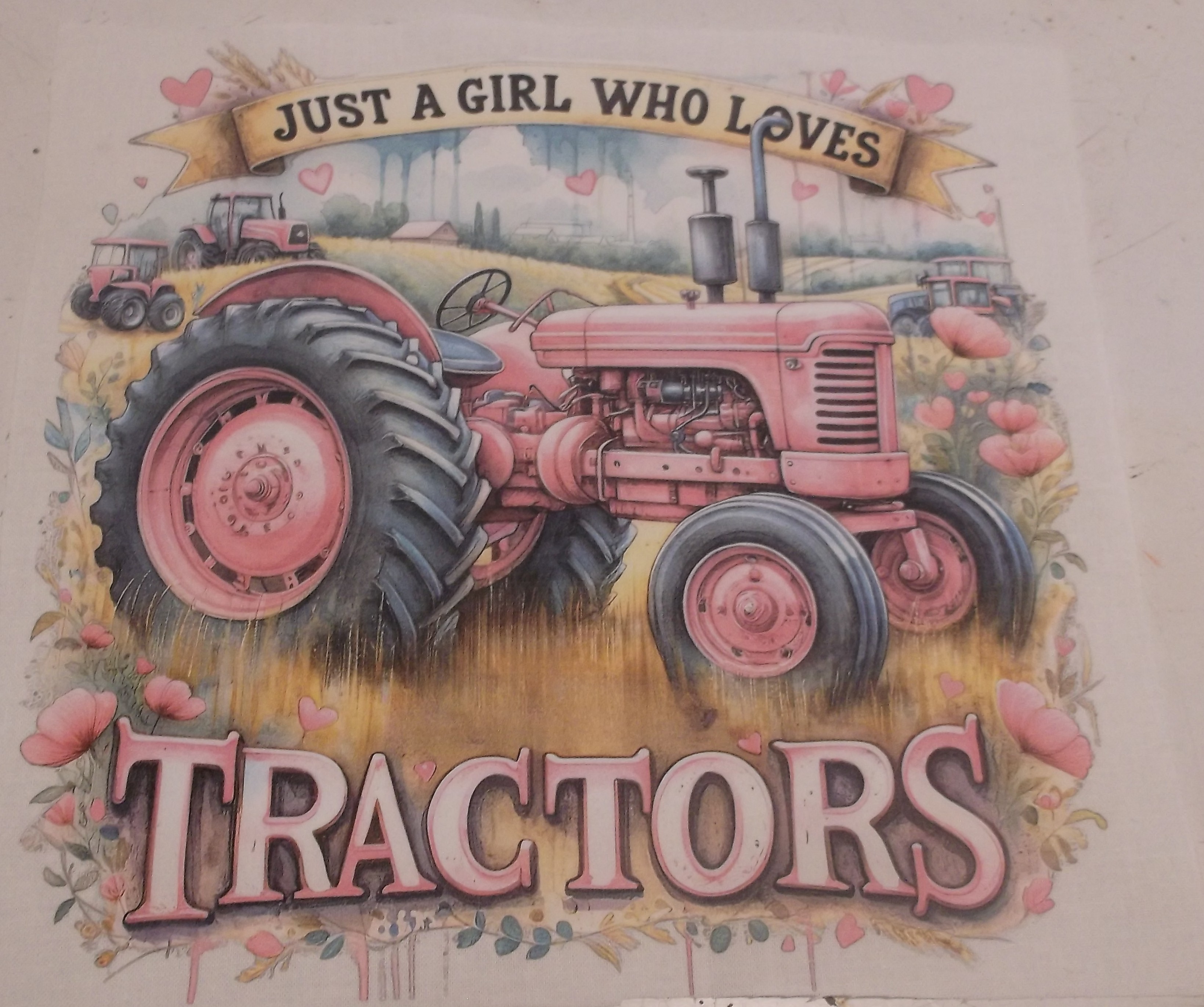 Just a Girl Who Loves Tractors