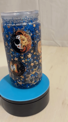 Sun and Moon Snow Globe Cup