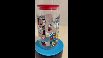 Mickey and Friends Glass Cup
