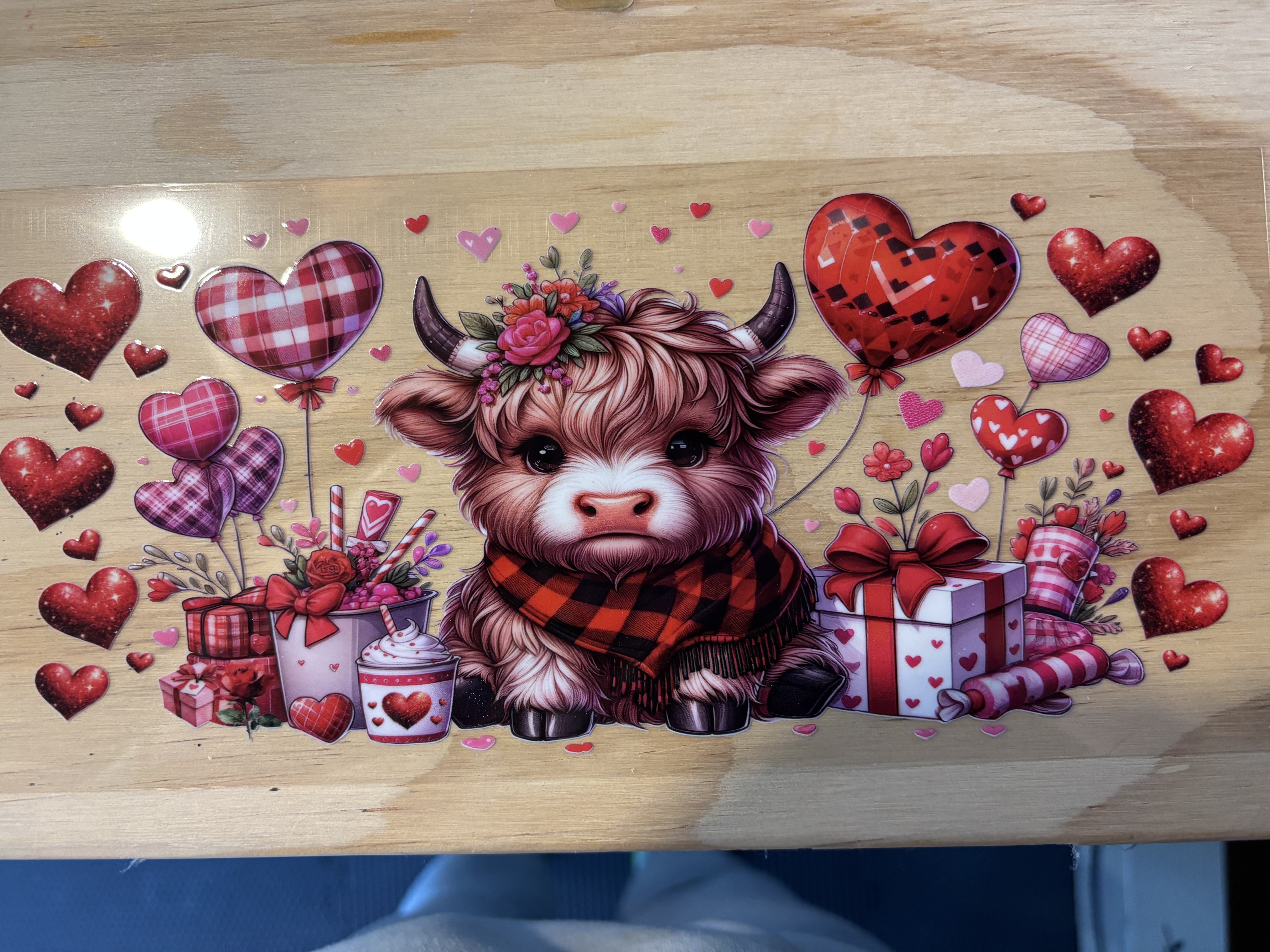 Valentine Highland Cow