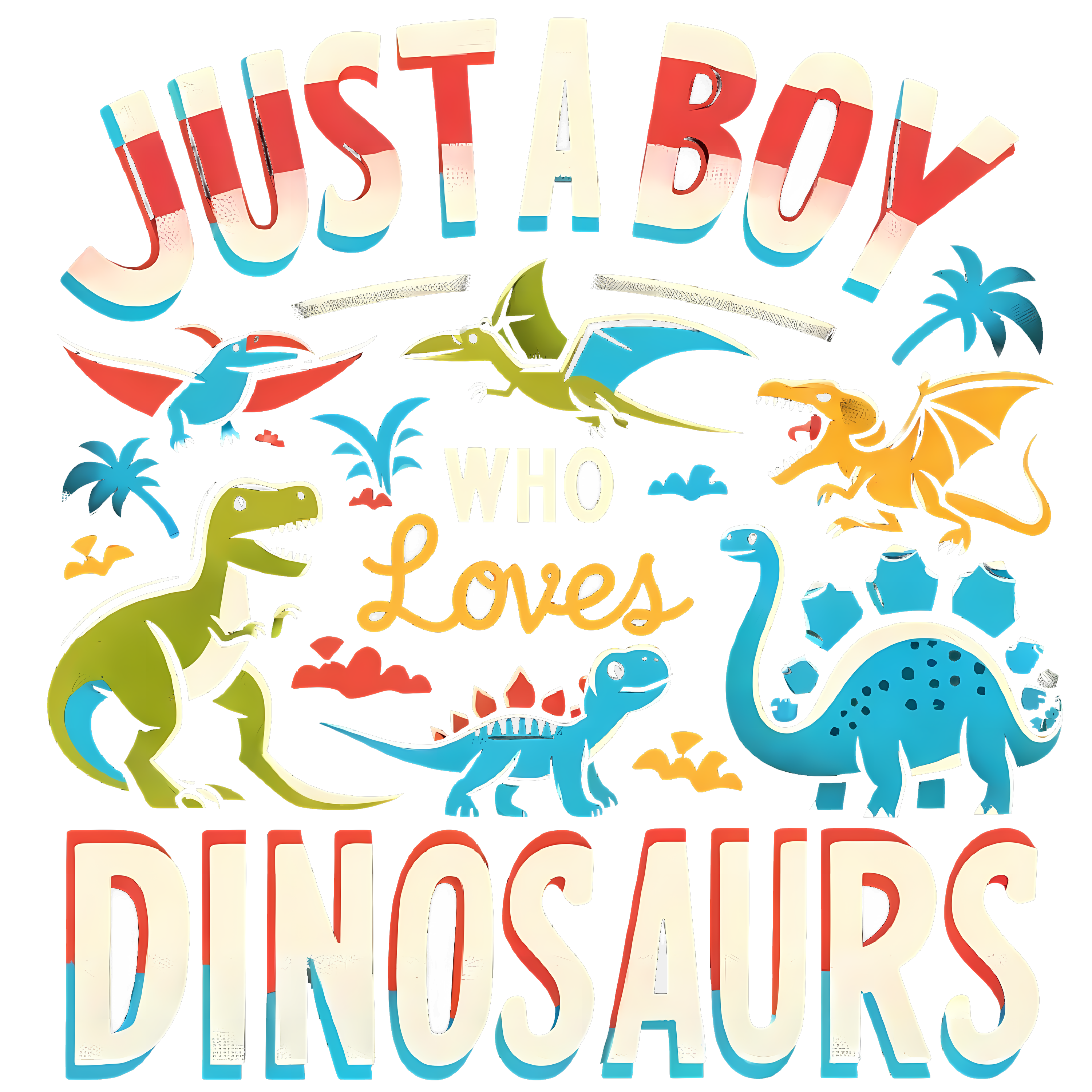 Just A Boy Who Loves Dinos