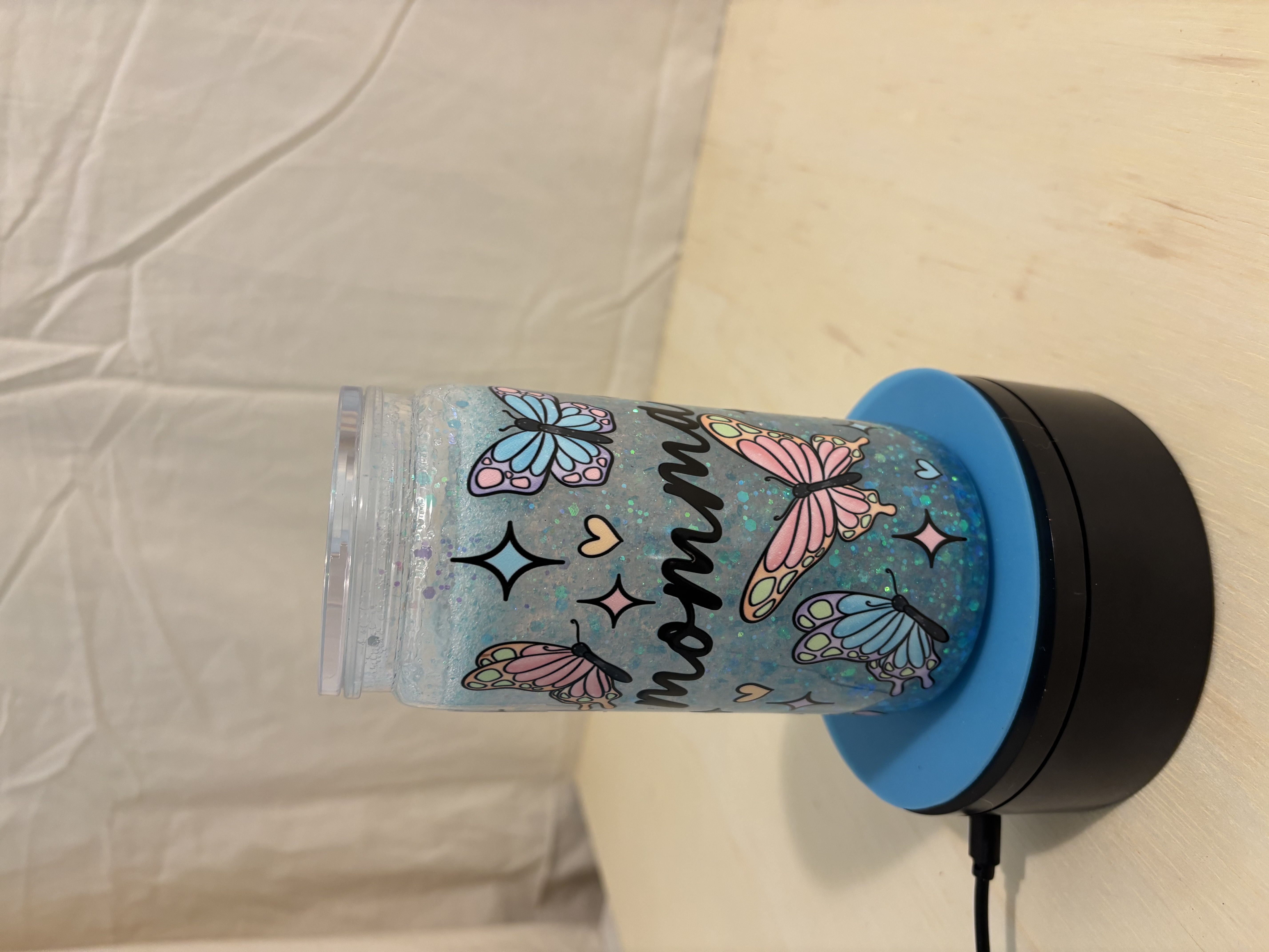 Momma Snow Globe Cup