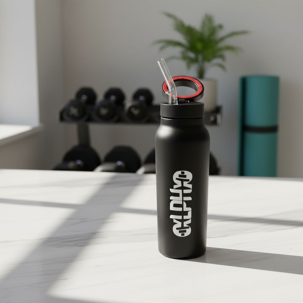 Alpha Stainless Steel Water Bottle