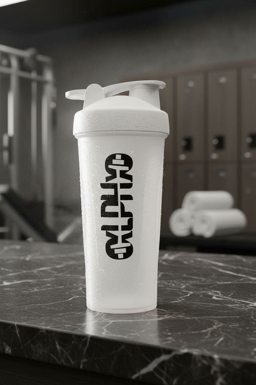 Plastic Gym Shaker Bottles