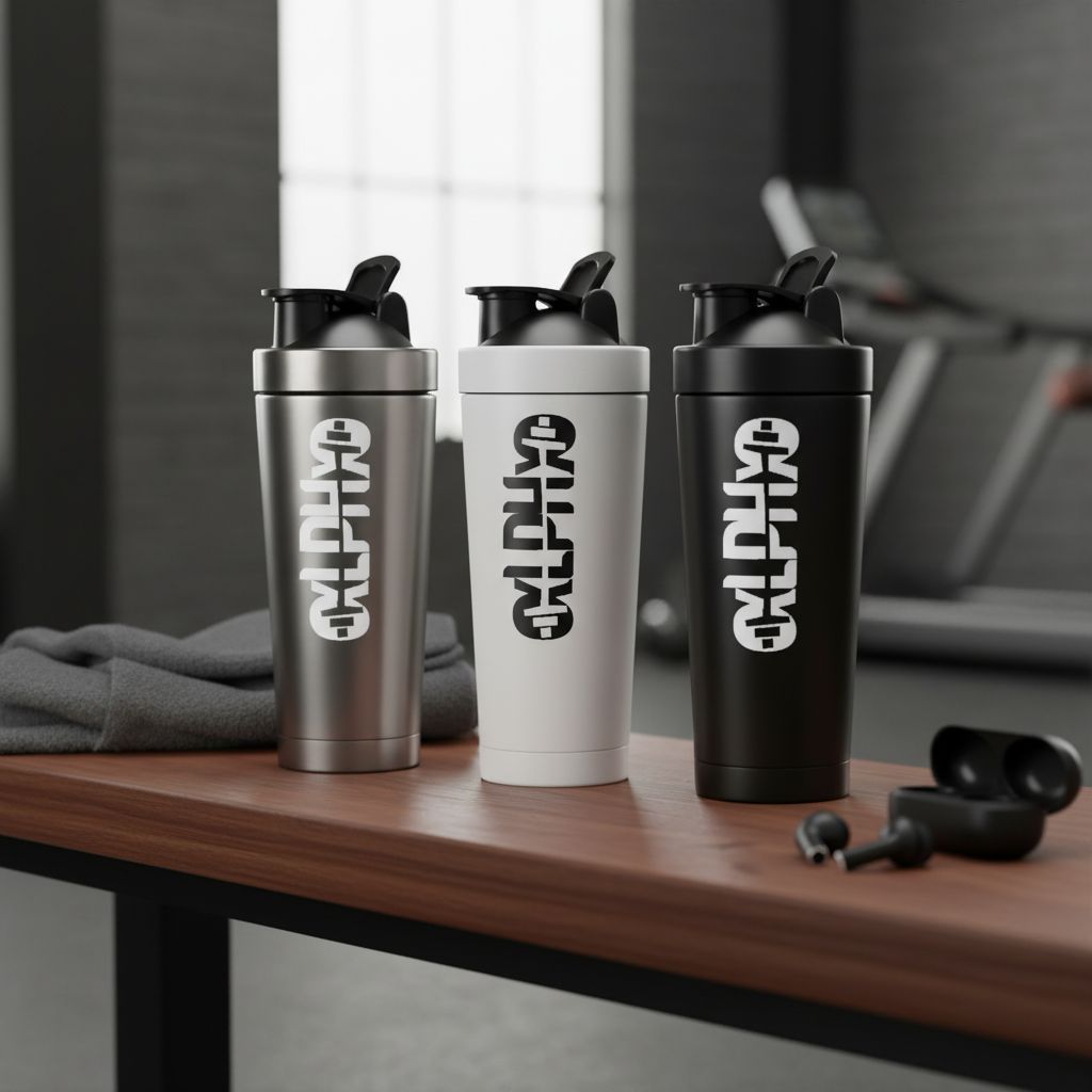 Alpha Stainless Shaker Bottle