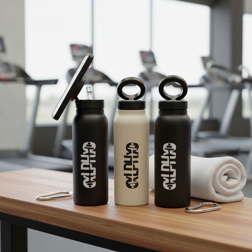 Alpha Stainless Steel Water Bottle