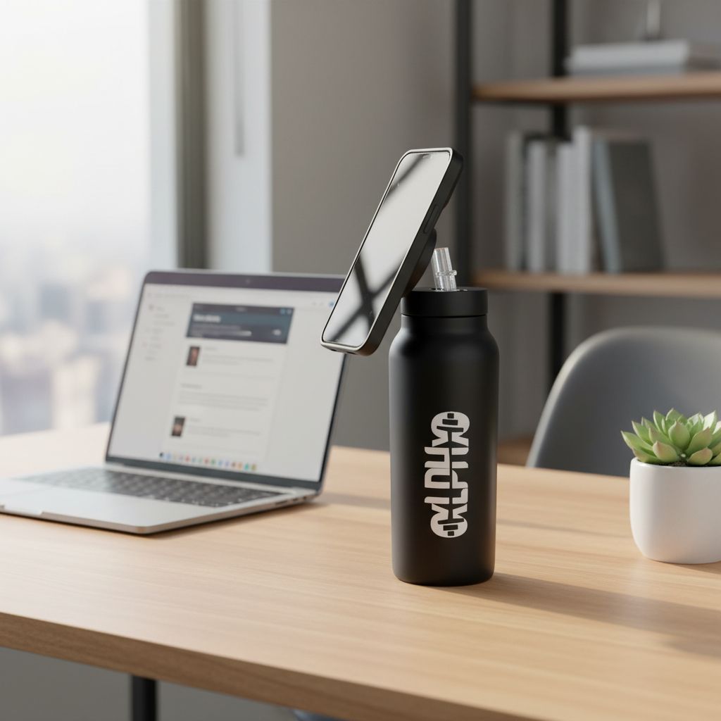 Alpha Stainless Steel Water Bottle