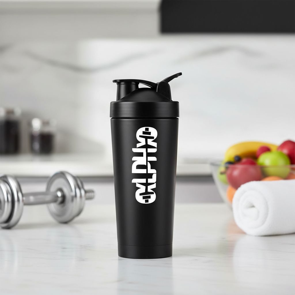 Alpha Stainless Shaker Bottle