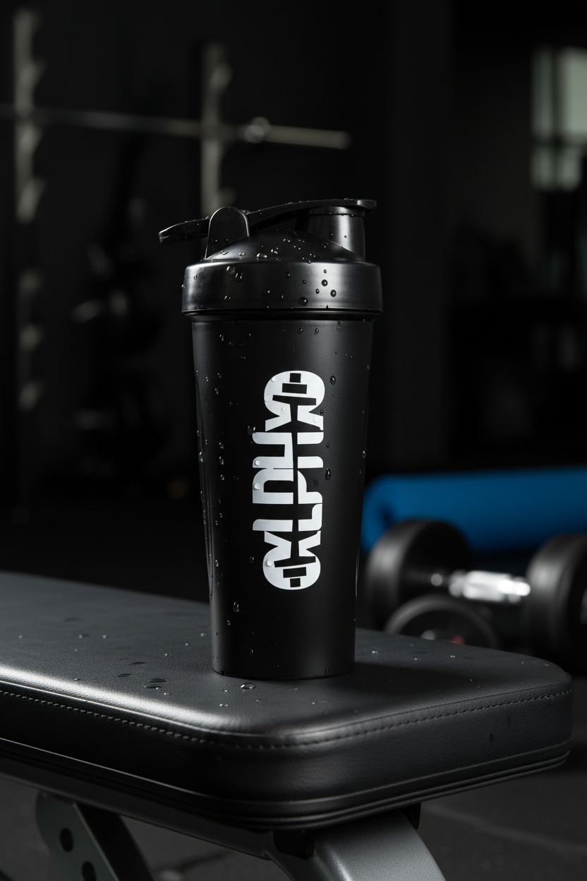 Plastic Gym Shaker Bottles