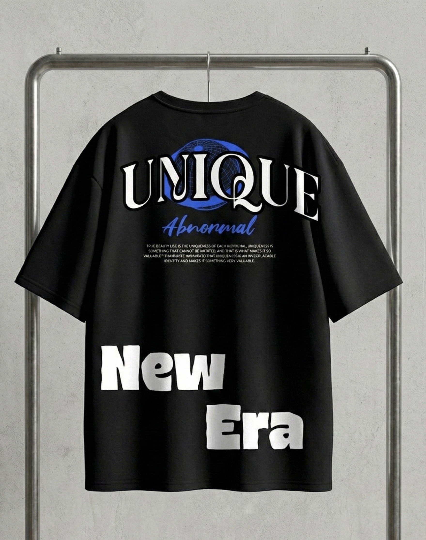 BYBM New Era Oversized Relaxed Fit Tee