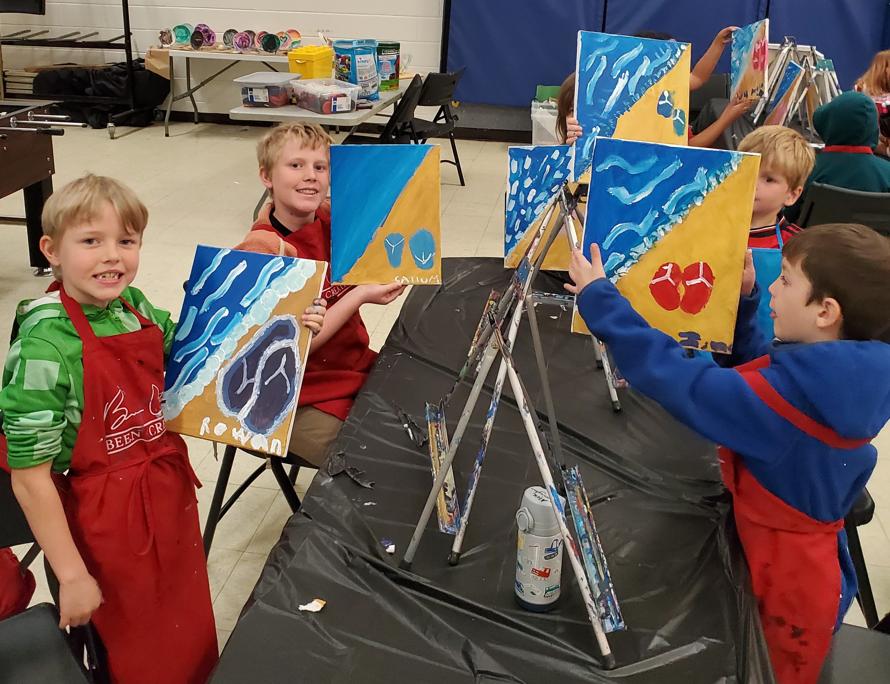 Book Kids Painting Party