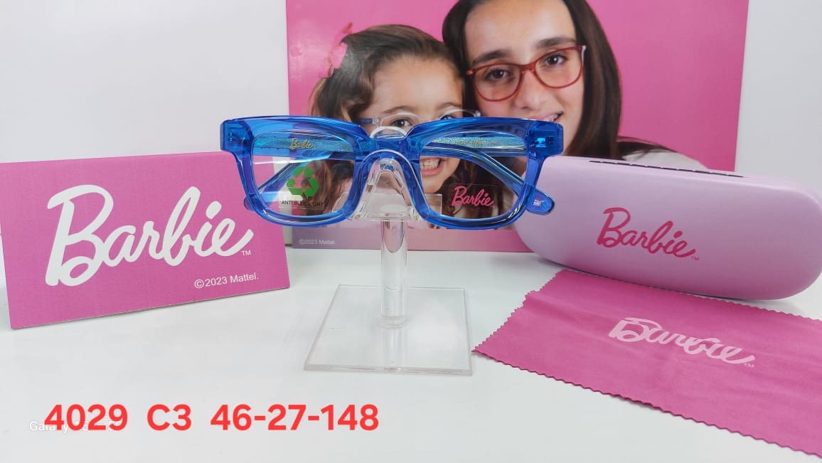 Gafas Azul Barbie para Niña