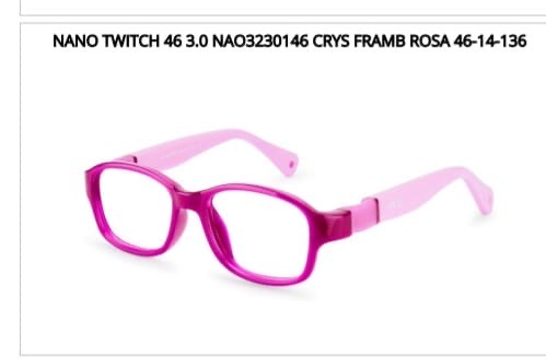 Gafas Nano Twitch Rosa