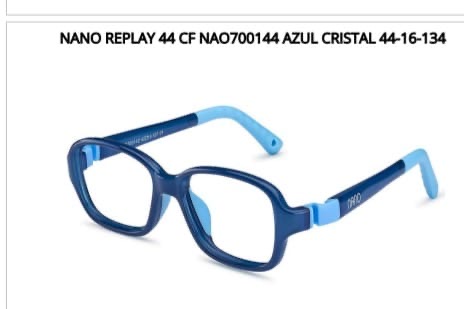 Lentes Nano Replay Azul Cristal