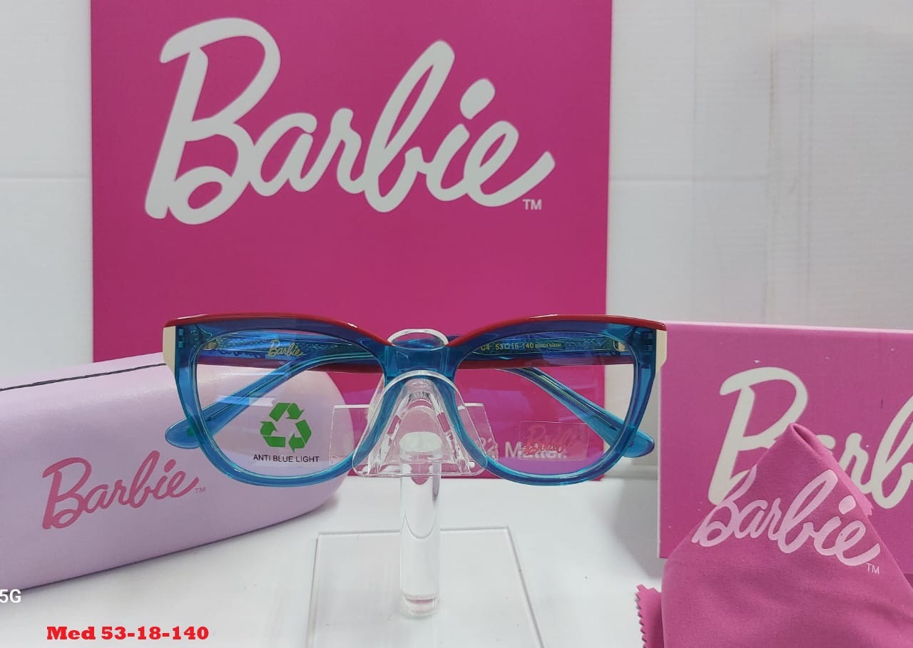 Gafas Barbie Azul Transparente