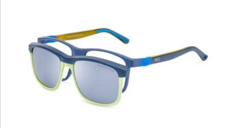 Gafas de sol azul-neón