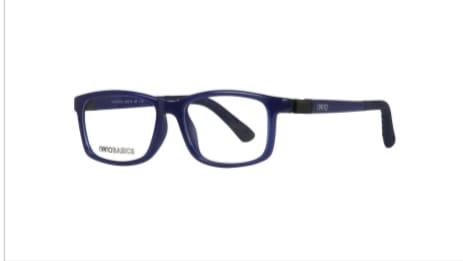 Lentes ópticos azul