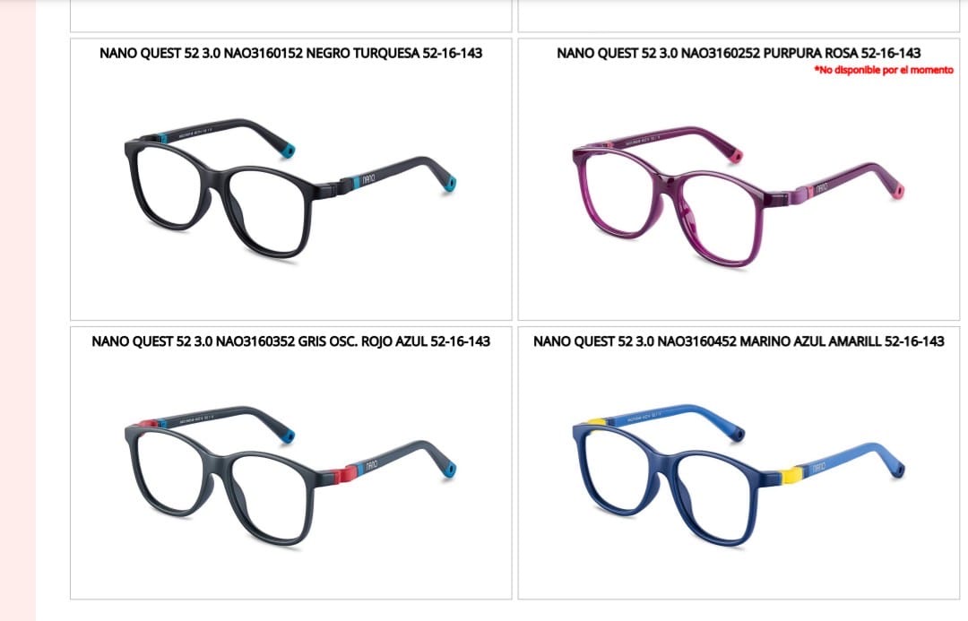 Nano Quest 52 3.0 Gafas Infantiles