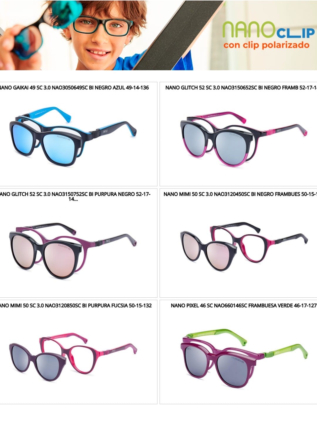 Nano Clip Gafas Polarizadas