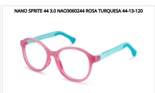 Lentes Nano Sprite Rosa Turquesa