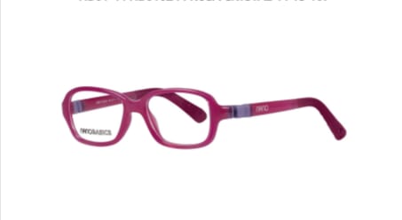 Lentes ópticos rosa