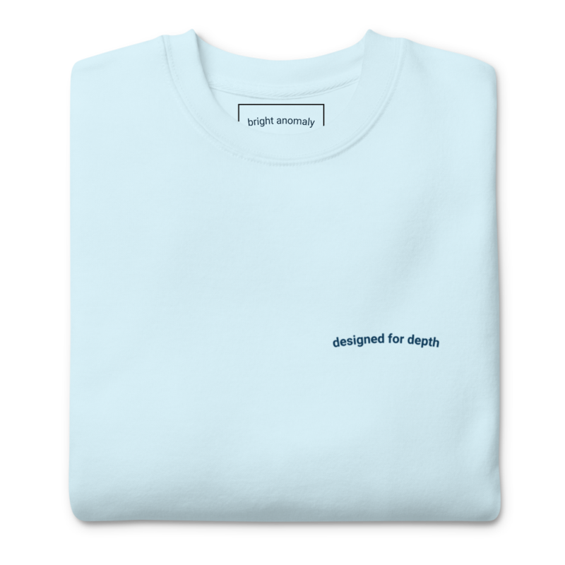 Designed for Depth Crewneck Sweatshirt