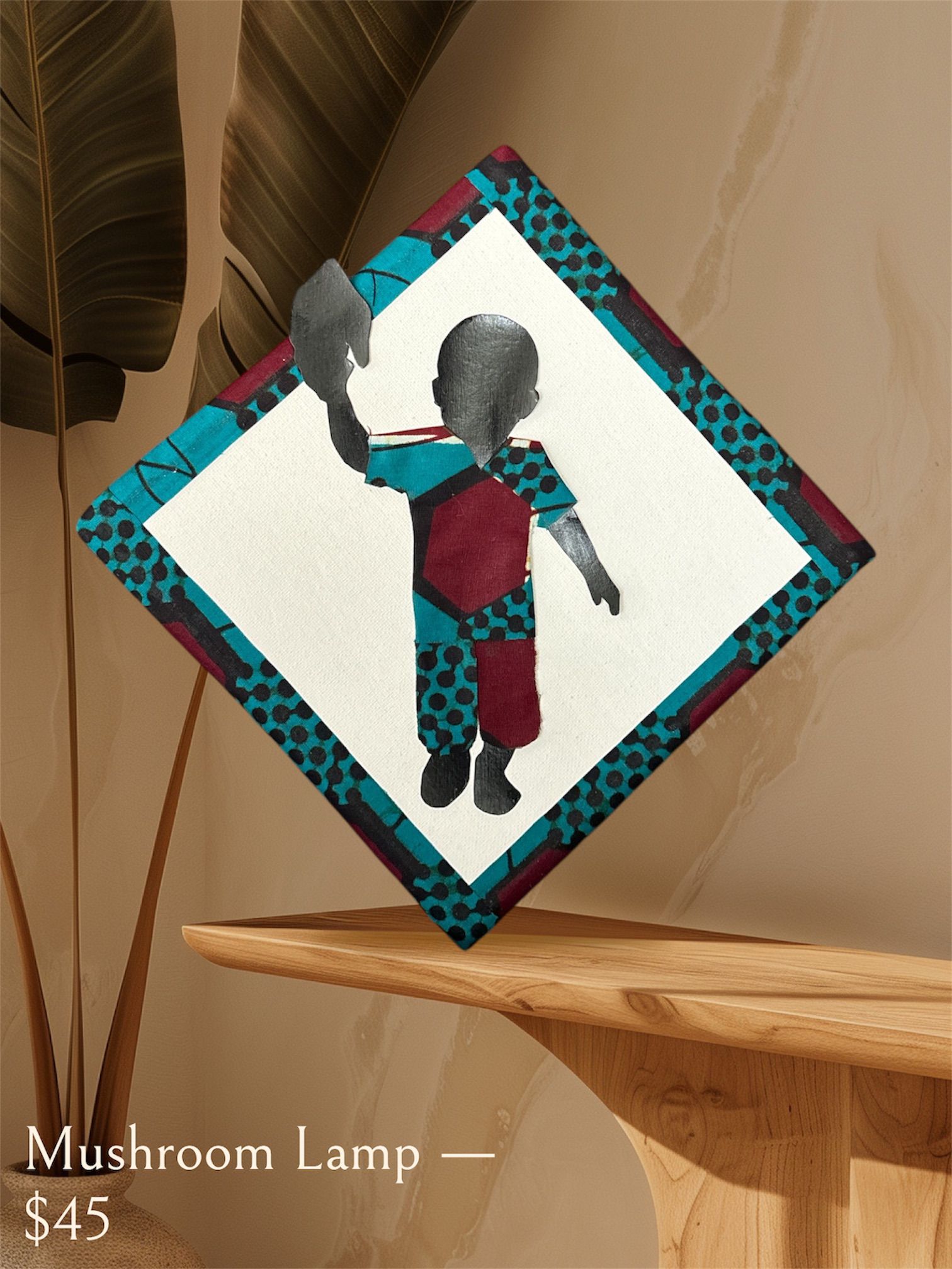 Cadre Artisanal Enfant Africain