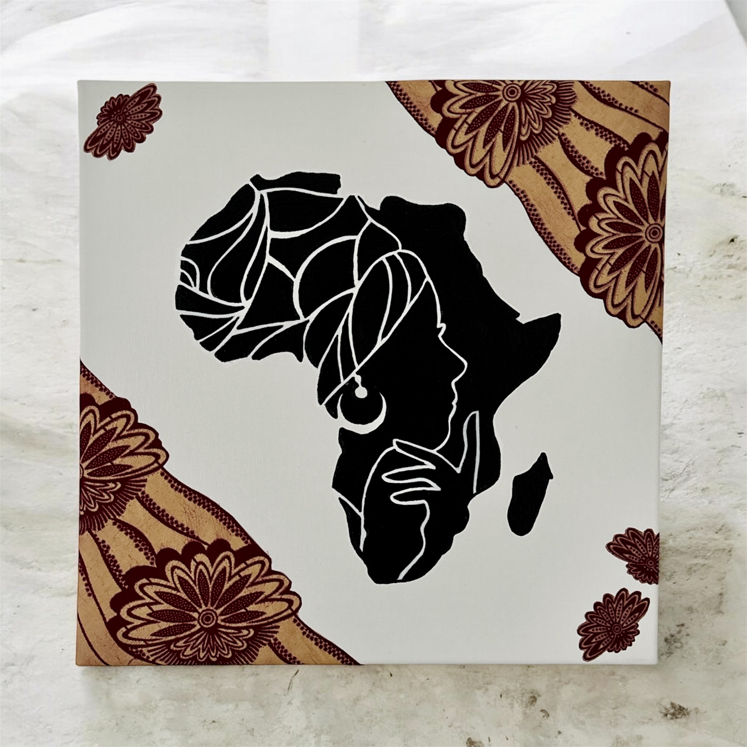 Tableau Afrique Femme