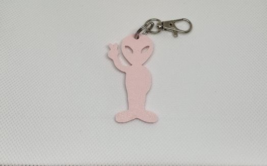 2D Alien keyring